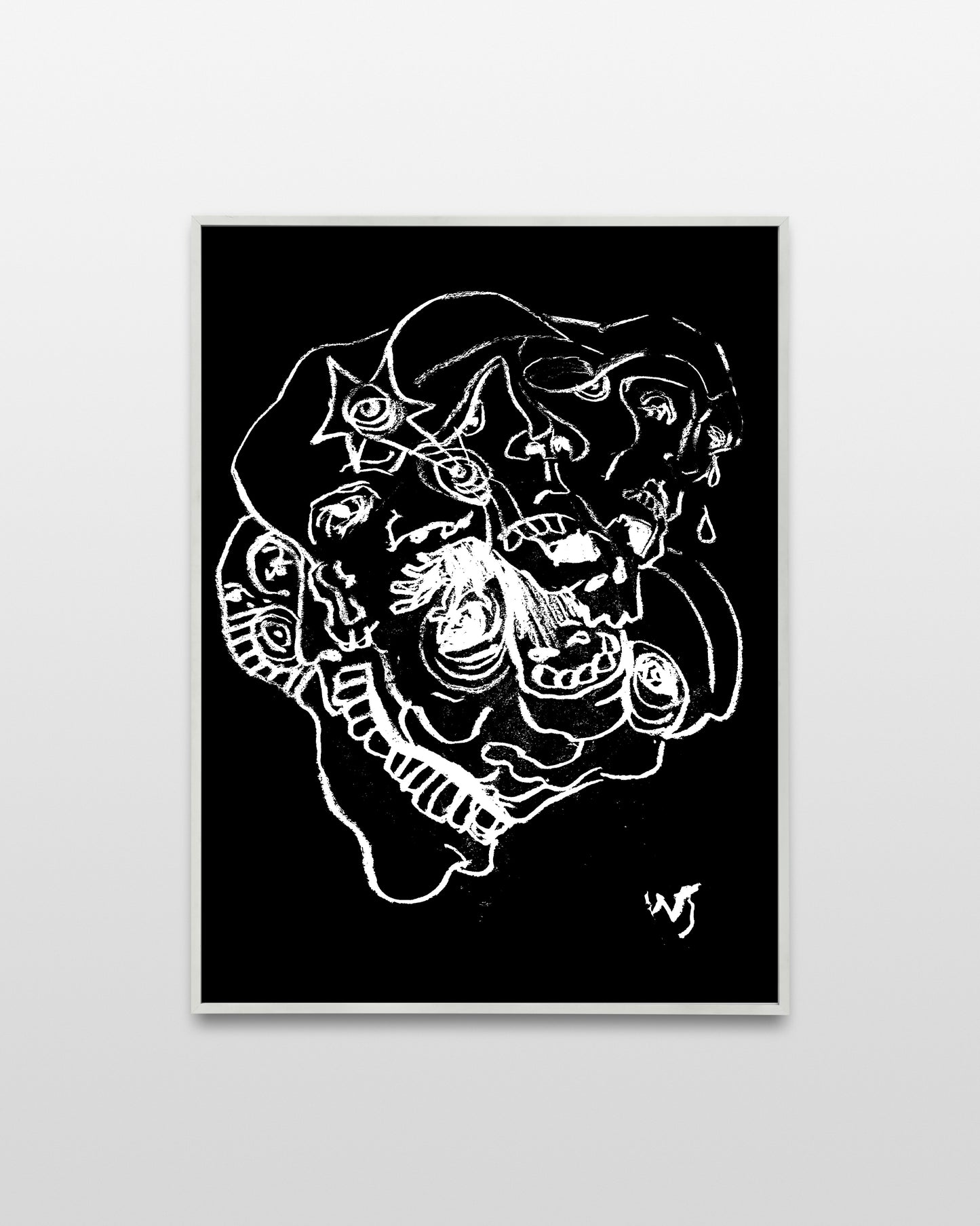 "Morphing" Original Paper Print