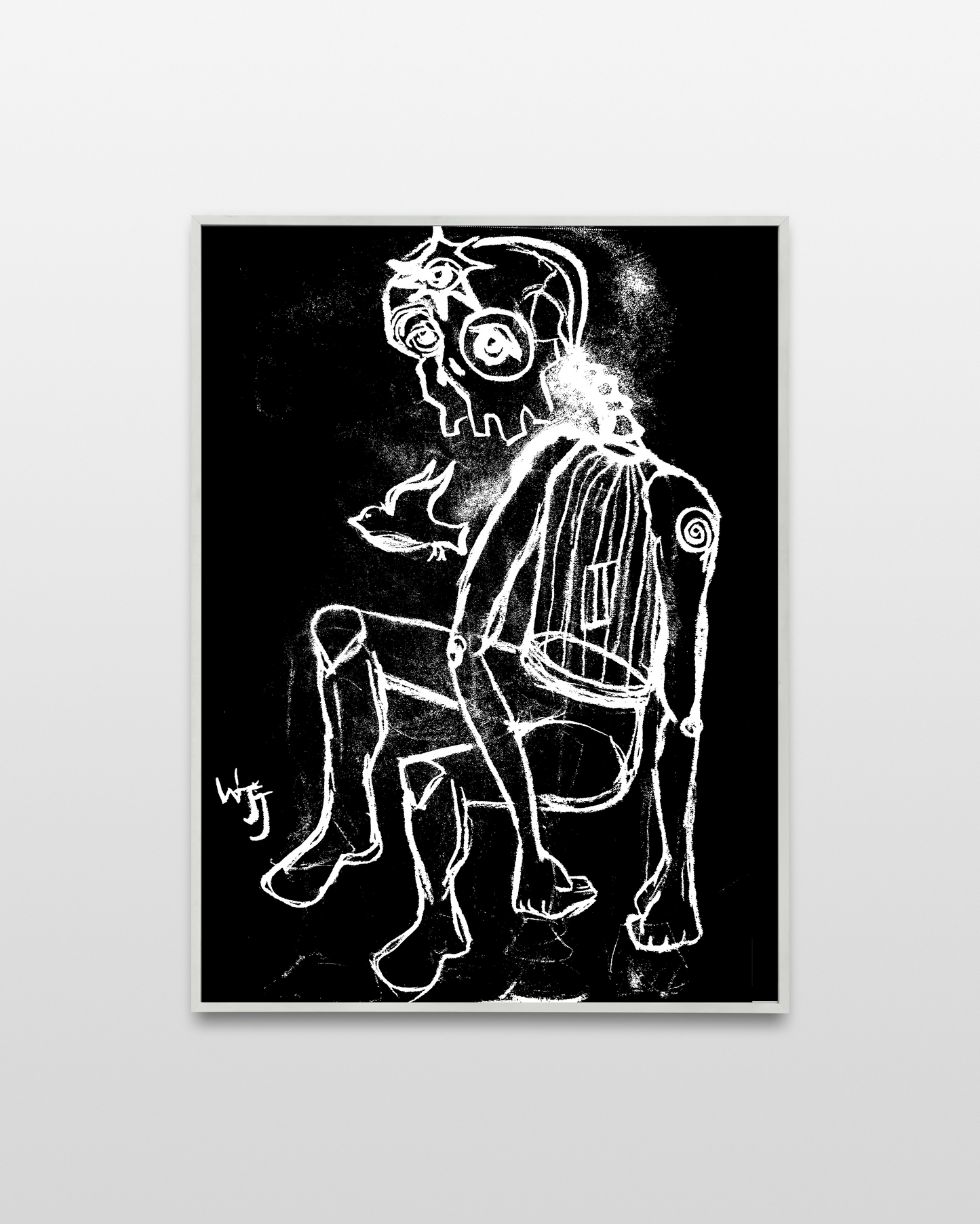 "Vessel" - Original Paper Print